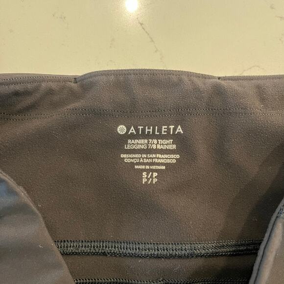 Athleta Rainier 7/8 Leggings Black Size‎ Small - Picture 6 of 10